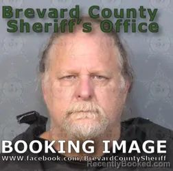 Mugshot of ROGER JOHN BOOS booked in Brevard County, Florida on June 30, 2026