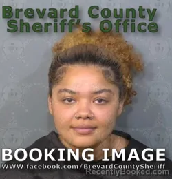 Mugshot of ALYSSA TIAHNA LOPEZ booked in Brevard County, Florida on June 30, 2026