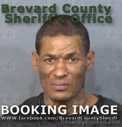 Mugshot of Kevine Anthony Clarke booked in Brevard County, Florida on June 30, 2026