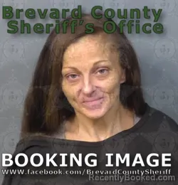 Mugshot of Ashley Lynelle Waddell booked in Brevard County, Florida on June 30, 2026