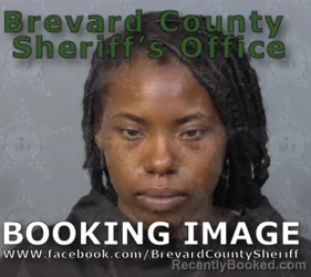 Mugshot of NICKERYA TA'JANAI LEWIS booked in Brevard County, Florida on June 30, 2026
