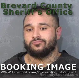 Mugshot of MIGUEL ANGEL TORRES booked in Brevard County, Florida on July 1, 2026