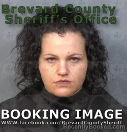 Mugshot of ELENA MARIE SONNTAG booked in Brevard County, Florida on July 1, 2026
