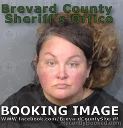 Mugshot of AUTUMN GABRIELLE WOODS booked in Brevard County, Florida on July 1, 2026