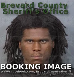 Mugshot of TYNELL OMARION BECKWITH booked in Brevard County, Florida on July 1, 2026