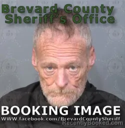 Mugshot of DOUGLAS RONALD WINSLOW booked in Brevard County, Florida on July 1, 2026