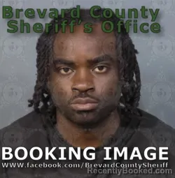 Mugshot of JOHAN VAUGN QUINTON RUSSELL booked in Brevard County, Florida on July 1, 2026