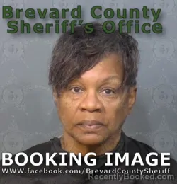 Mugshot of YVONNE YVETTE PYATT-PATTERSON booked in Brevard County, Florida on July 2, 2026