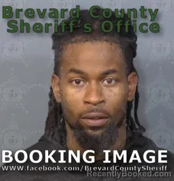 Mugshot of JAREL LEE MORRIS booked in Brevard County, Florida on July 2, 2026