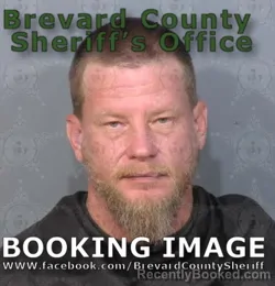 Mugshot of Chad Mitchell Hornick booked in Brevard County, Florida on July 2, 2026
