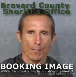 Mugshot of Daniel Scott Green booked in Brevard County, Florida on July 2, 2026