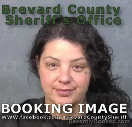 Mugshot of Samantha Jean Baumann booked in Brevard County, Florida on July 2, 2026