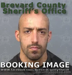 Mugshot of JONATHAN JACOBS HERNANDEZ booked in Brevard County, Florida on July 2, 2026