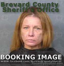 Mugshot of JENNIFER LEWIS FARLEY booked in Brevard County, Florida on July 2, 2026