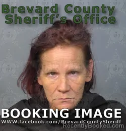Mugshot of VIRGINIA MAE SAGER booked in Brevard County, Florida on July 2, 2026