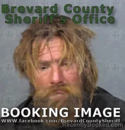 Mugshot of Glen Andrew Henderson booked in Brevard County, Florida on July 2, 2026