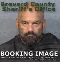 Mugshot of Edward Joseph Joubert booked in Brevard County, Florida on July 2, 2026