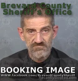 Mugshot of Edmund W Lushefski booked in Brevard County, Florida on July 3, 2026