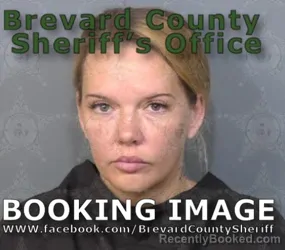 Mugshot of AMBER LYNN DURHAM booked in Brevard County, Florida on July 3, 2026