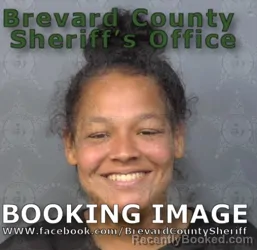 Mugshot of JESSICA LYN PIERCE SANFORD booked in Brevard County, Florida on July 3, 2026