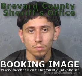 Mugshot of Anthony Manuel Rodriguez Nieves booked in Brevard County, Florida on July 3, 2026