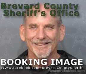 Mugshot of JAMES THEODORE EDGAR booked in Brevard County, Florida on July 3, 2026