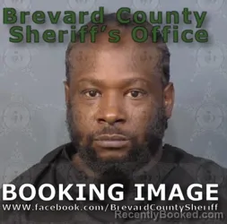 Mugshot of SHAREEF TORSHUAN SELDON booked in Brevard County, Florida on July 3, 2026