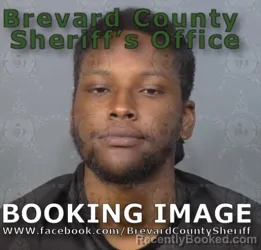 Mugshot of ZARIAN EMMETT SUTTON booked in Brevard County, Florida on July 4, 2026