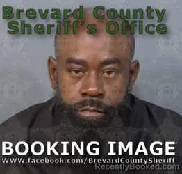 Mugshot of Leroy Tee Brewer booked in Brevard County, Florida on July 4, 2026