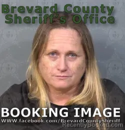 Mugshot of KRISTI LEIGH WILBUN booked in Brevard County, Florida on July 5, 2026