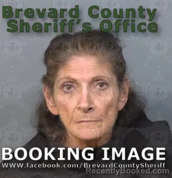 Mugshot of EDWINA LYNN GATES booked in Brevard County, Florida on July 5, 2026