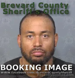Mugshot of DAVID MICKAEL POTEAU booked in Brevard County, Florida on July 5, 2026