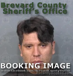 Booking photo from Brevard County, Florida