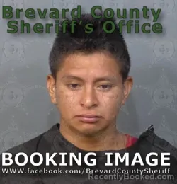 Mugshot of Wilmar Luis Sanchez booked in Brevard County, Florida on July 5, 2026