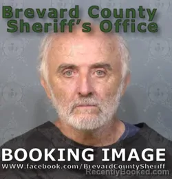Mugshot of KEITH KICHLINE booked in Brevard County, Florida on July 5, 2026