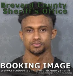 Booking photo from Brevard County, Florida