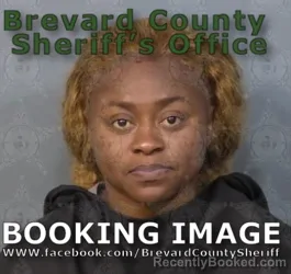 Mugshot of ASHLEY NICOLE DORILUS MCKAY booked in Brevard County, Florida on July 5, 2026