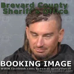 Booking photo from Brevard County, Florida