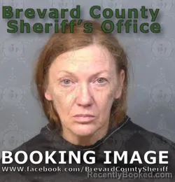Mugshot of Cynthia Diane Richman booked in Brevard County, Florida on August 7, 2026