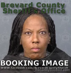 Mugshot of Shaunda Marie Green booked in Brevard County, Florida on August 7, 2026