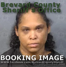 Mugshot of Hope Helen Melendez booked in Brevard County, Florida on August 7, 2026