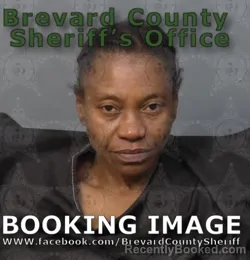 Mugshot of Geneva Denise Whitfield booked in Brevard County, Florida on August 7, 2026