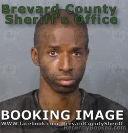 Mugshot of Christopher Jeffrey Johnson booked in Brevard County, Florida on August 7, 2026