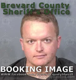 Mugshot of Thomas Clark Roberts booked in Brevard County, Florida on August 7, 2026