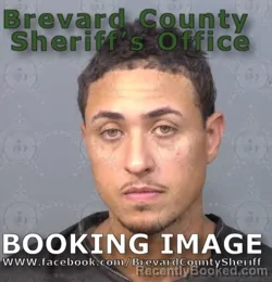 Mugshot of Jesus De Laguna booked in Brevard County, Florida on August 7, 2026