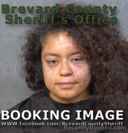 Mugshot of Isabel Lopez booked in Brevard County, Florida on August 7, 2026