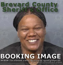 Mugshot of Taniesha Fitten booked in Brevard County, Florida on August 7, 2026