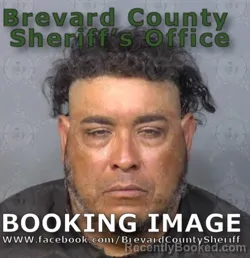 Mugshot of J Ascencion Sustayta Lopez booked in Brevard County, Florida on August 7, 2026