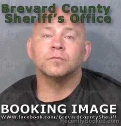 Mugshot of Steve John Sulze booked in Brevard County, Florida on August 8, 2026