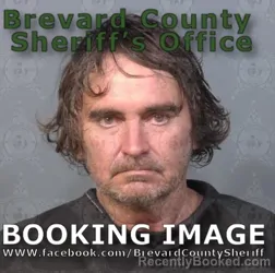 Mugshot of James Earl Mccord booked in Brevard County, Florida on August 8, 2026